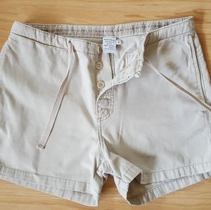 Calvin Klein women's short cream light tan size S